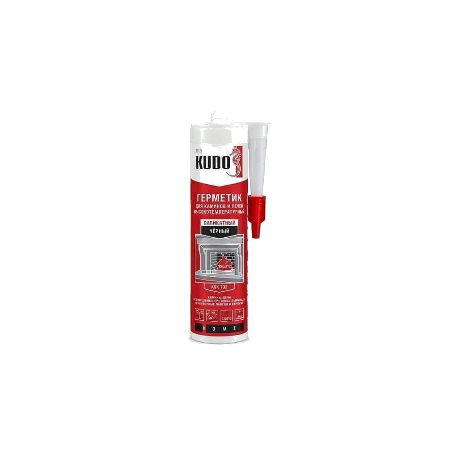 Герметик для печей GREENesT Fire Sealant +1500, 260мл