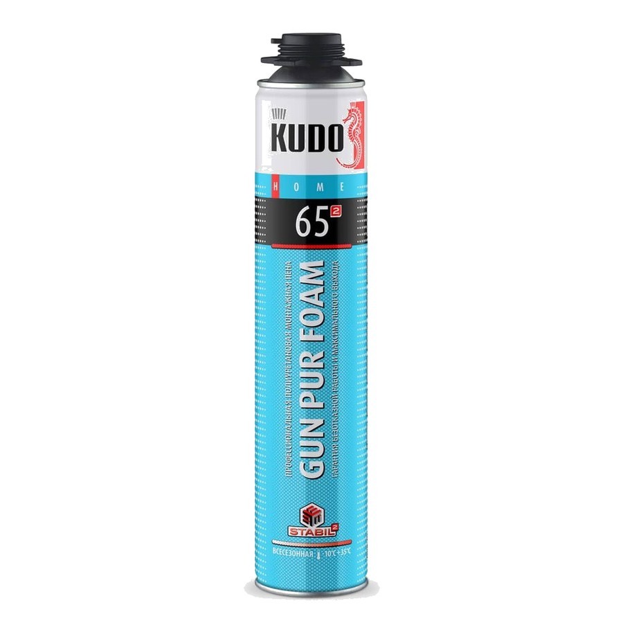 Пена профессиональная KUDO HOME 65 ВСЕСЕЗОННАЯ (1000мл) (-10С)
