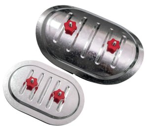 Лючки накладные CAD 250*150 mm Ø400