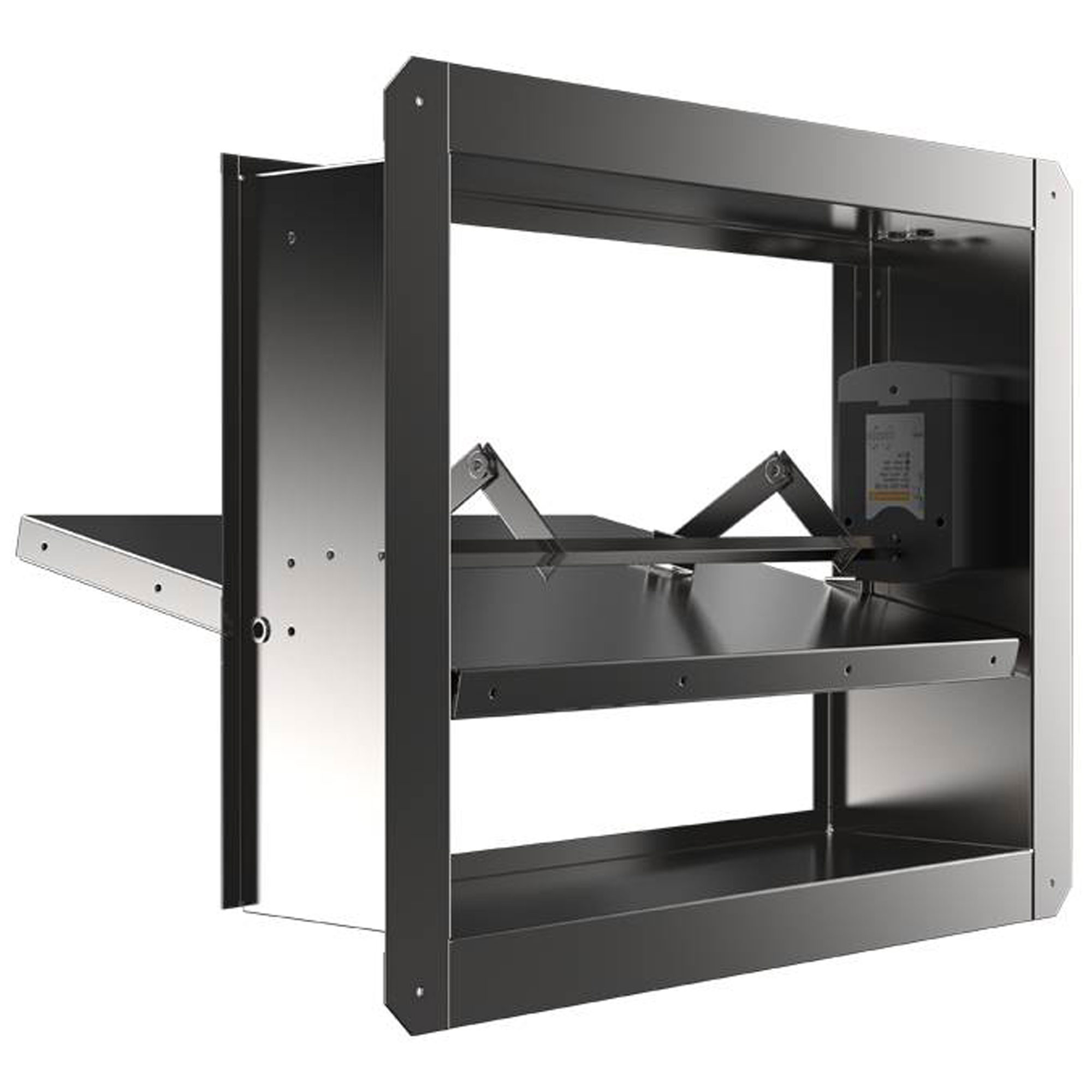 Клапан противопожарный SHUFT SHFDO-60-O-800_1200-EM230-0-0-0-0, 800×1200 мм, EI 60