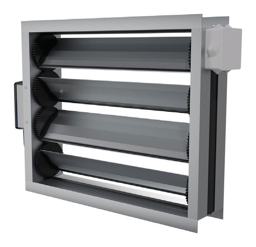 Воздушный клапан с электроподогревом ВКп 450×1200 Воздушный клапан с электроподогревом ВКп 450×1200
